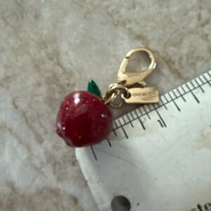 COACH Mini Apple Charm